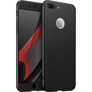 Smart Tech Apple Iphone 7 Plus Gkk Kılıf 360 Derece Tam Koruma - Siyah