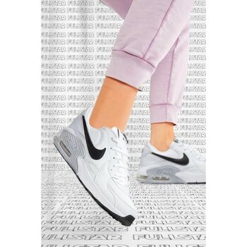 Nike Air Max Excee Leather Sneaker White Hakiki Deri Günlük Spor Ayakkabı Beyaz - 38