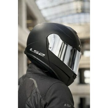 Ls2 Strobe 2 Mat Siyah Kask (Gri Vizör) - M