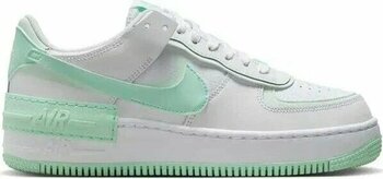 Nike Air Force 1 Shadow Bağcıklı Beyaz Yeşil 40,5 Günlük Spor Ayakkabı