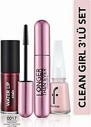 Flormar Clean Girl 3'lü Makyaj Seti