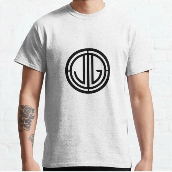 Zoka Wear The Great Gatsby Monogram Tasarım Beyaz S Tshirt