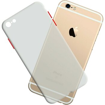 Smart Tech Apple Iphone 7 Ultra Ince Zar Telefon Kılıfı - Beyaz