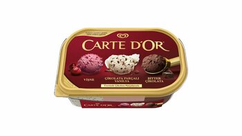 Algida Carte D'or Vişne/Bitter/Vanilya Dondurma 850 Ml