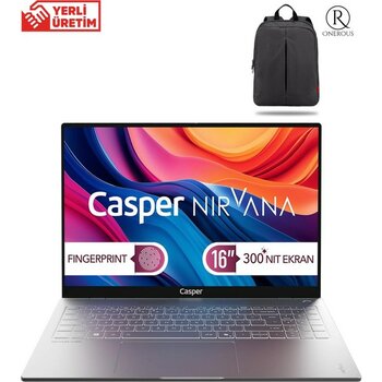 Casper Nirvana S100 13.nesil Core I7 13620H-16GB Ram-1tb SSD-16INÇ + Windows 11 Home - 16 GB