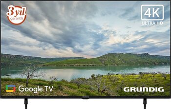 Grundig 43 GJU 7500 B 4K Ultra HD 43" 109 Ekran Uydu Alıcılı Google Smart LED TV