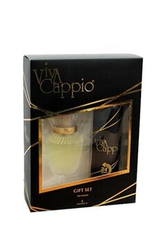 VİVA Cappio Edt 60 Ml Kadın Parfüm + Deodorant 150 Ml + Rolon 50 Ml Set3
