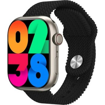 BGG Tech Hk9 Pro 2,02" Super Amoled Ekran 45MM Kordon Akıllı Saat - Siyah