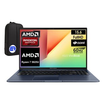 Asus Vivobook 15 M1502ya-Bq579ep3 Amd Ryzen 7 5825u 40gb 512gb Ssd Win11 Pro 15.6" Fhd 60hz + Elektropasaj Çanta