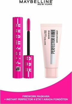 Maybelline New York Lash Sensational Firework Maskara + Instant Perfector 4 Etki 1 Arada Fondöten Ligth Orta Ton