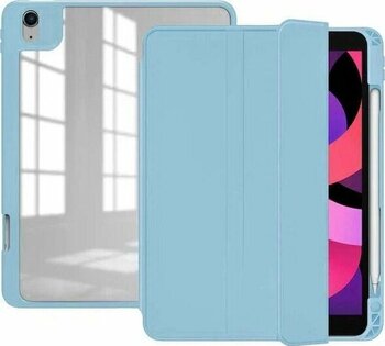 Kilifone iPad Pro 12.9 2018 3.nesil Açık Mavi iPad Pro 12.9 2018 (3.nesil) Uyumlu Akrilik Plastik Tablet Kılıfı