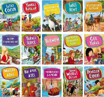 Timaş İlk Gençlik Romanlarım 15 Kitap Set (7-12 Yaş)