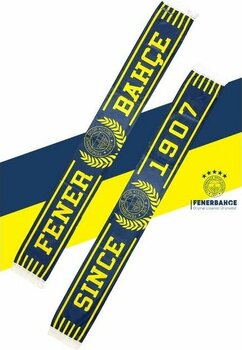 Fenerbahçe Since 1907 Fenerbahçe Saten Şal Atkı Sarı - Lacivert Atkı