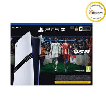 Sony Playstation 5 Pro 2tb / Ea Sports Fc26 (Bilkom Garantili)