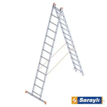 Saraylı 2x13 A Tipi 6.3 m Endüstriyel Merdiven