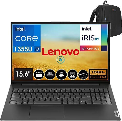 Lenovo V15 Gen4 Iru 883A100GPTR40 15.6 inç Intel Core i7 1355U 24 GB 4 TB SSD Intel Graphics Windows 11 Professional