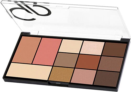 Golden Rose City Style Face & Eye Palette 01 Warm Nude Far Paleti