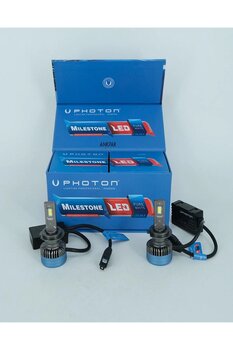 Photon Milestone H7 Xenon Led Far Ampulü 3 Plus 10000 Lümen
