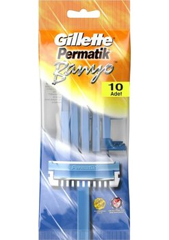 PermatikGillette Permatik Banyo Kullan At Tıraş Bıçağı 10 Adet 5 Adet