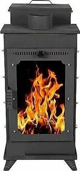 Etinova F002 Pelet Siyah Katı Yakıt Sobası