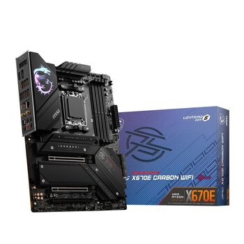 Msi Mpg X670e Carbon Amd X670 Am5 Ddr5 6600 Mhz Gaming Anakart