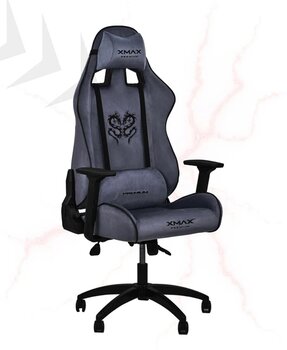 Xmax / Rio Plus Balerion Terletmez Kadife Kumaş Antrasit Gaming Oyuncu Koltuğu / 120 Kg Taşır