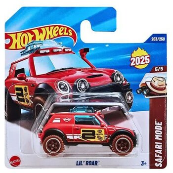 Hot Wheels Lil' Roar - Kırmızı - Mini Cooper (1/64) 2025