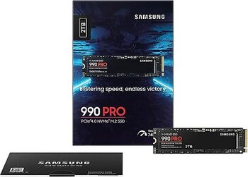 Samsung 2tb 990 Pro 7450/6900MB/S M.2 Nvme - 2 TB