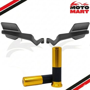 Honda Pcx 125 Aksesuar Seti-Katlanır AYNALI-SARI-MA19002