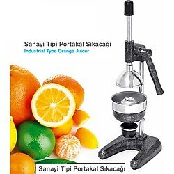 Özlem Ev Tipi Meyve Presi Kollu Profesyonel Portakal Nar Sıkma Makinası