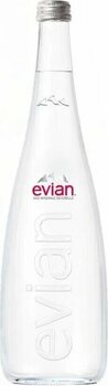 Evian Doğal Mi̇neralli̇ Su Cam Şi̇şe 750 Ml