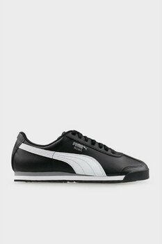 Puma 35357211 Roma Basic Black-White- Silver Spor Ayakkabı - Siyah - 39