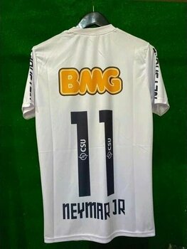 Rodak Spor Neymar Jr Santos 2011-12 Beyaz Unisex Dokuma 2XL Futbol Forması