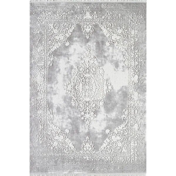 Royal Halı Lootus L012K Açık Gri Sık Dokuma Halı