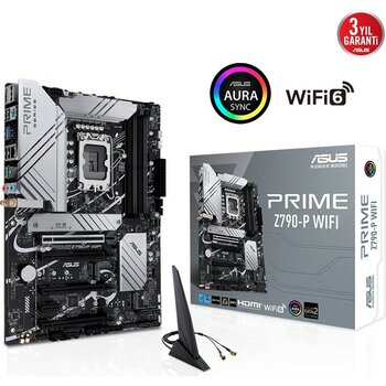 Asus Prıme Z790-P Wifi 7200MHZ(OC) Ddr5 M.2 Atx 1700P
