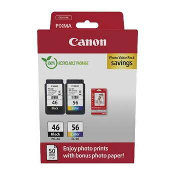 Canon PG-46/CL-56 Orijinal Photo Value Pack