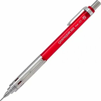 Pentel GraphGear 300 0,5 mm Kırmızı Mekanik Kurşun Kalem