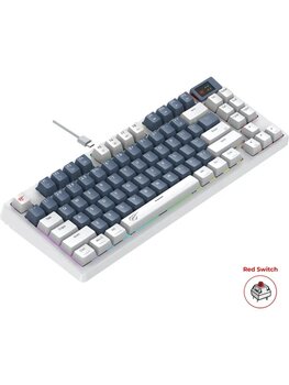 Havit Gamenote Kb884l Rgb Tkl Red Switch Kablolu Mekanik Oyuncu Klavyesi