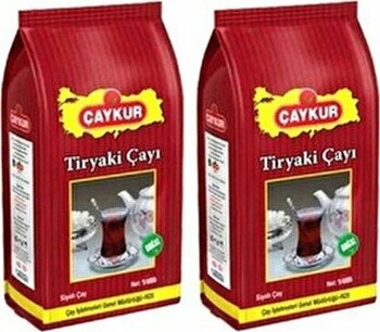 Çaykur Tiryaki Siyah Çay 5000 GR 2 Adet %100 Doğal Karadeniz Çayı Aroması - 5 kg