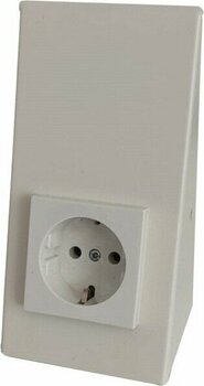 Yiğitled Mutfak Dolap Altı Tekli Priz Beyaz - 1 Adet