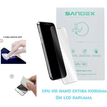 General Mobile Gm 9 Pro Nano Ekran Koruyucu Esnek Ultra Ince - Sandex - Epu Hd