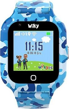 Wiky Watch 4S Mavi Kamuflaj Akıllı Çocuk Saati
