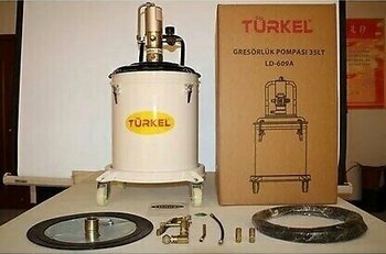 Turkel Havalı Gres Pompasi 35Lt