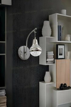 BERŞUNA Rose3 Chrome 3 Renk Modern Sarkıt Led Aplik