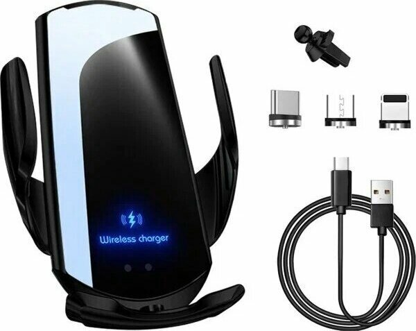 Zuomee Q3 Siyah Hızlı Şarj Var 15 W Araç İçi Kablosuz Şarj Cihazı