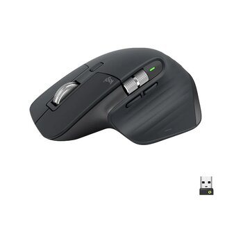 Logitech Mx Master 3s 8000 Dpı Optik Sensör 910-006565 Siyah Kablosuz Mouse Diğer Siyah