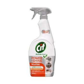 Cif Power Cleanboost Sprey Temizleyici Mutfak Için Temizleyici ve Yağ Çözücü 750 ml - Option-1
