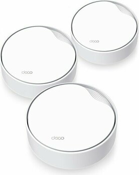 TP-Link Deco X50-PoE(3-pack) PoE Destekli Wi-Fi 6 Mesh Sistemi | AX3000 Mbps Hız | Fiber Uyumlu | Çift Bant | 2.5 Gbps Port | 150 Cihaz | 600 m² Ka...