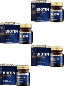 Nutraxin Biotin 5000 Mcg 30 Tablet 4 Adet