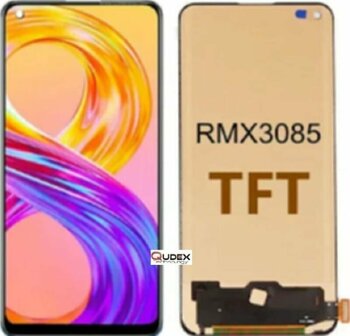 Oppo Realme 8 Lcd Ekran Dokunmatik Q Çok Renkli